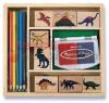 Dinosaur Stamp Set