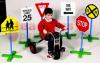 Drivetime Sign 6-Pk 30" Tall Pole