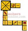 Fraction Dominoes Game
