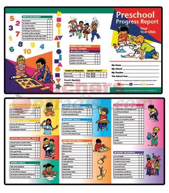 sle report cards for kindergarten preschool progress report 10pk age4 by teachersparadise sle report cards for kindergarten preschool progress report 10pk age4 by teachersparadise