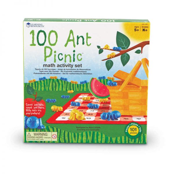 LEARNING RESOURCES 100 ANT PICNIC MATH ACTIVITY SET LER1760