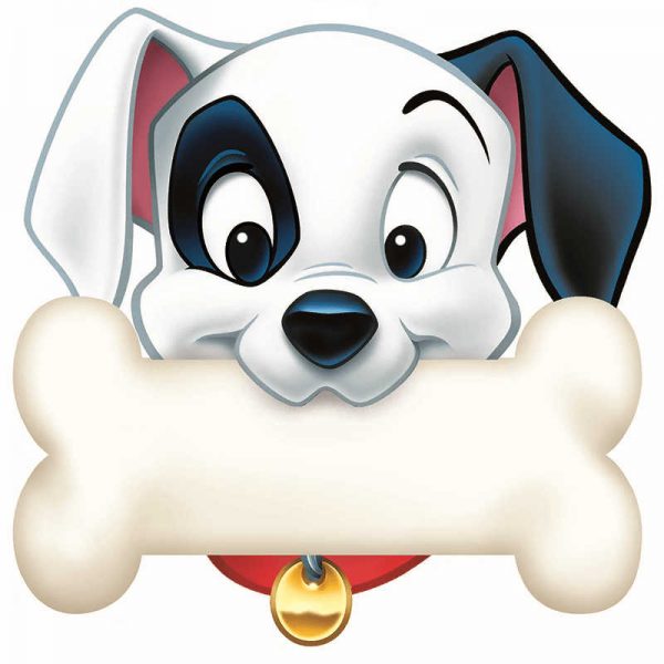 EUREKA 101 DALMATIANS DOG BONE PAPER CUT OUTS EU-841002