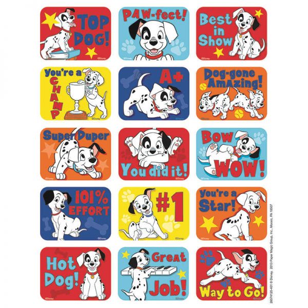 EUREKA 101 DALMATIANS MOTIVATIONAL SUCCESS STICKERS EU-657412