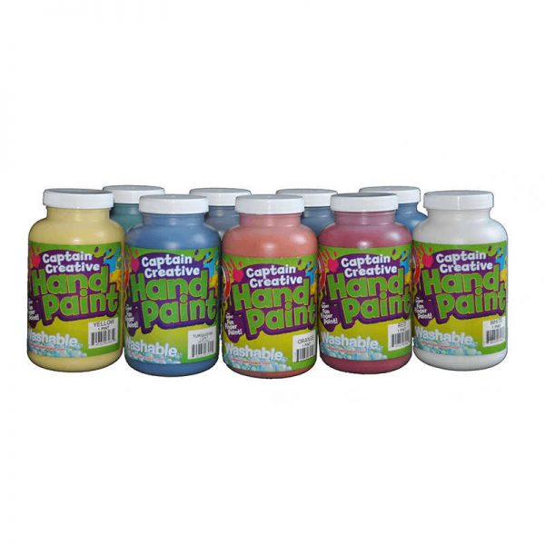 CAPTAIN CREATIVE 16OZ 9/SET HAND PAINT WASHABLE BY CAPTAIN CREATIVE CCR3999