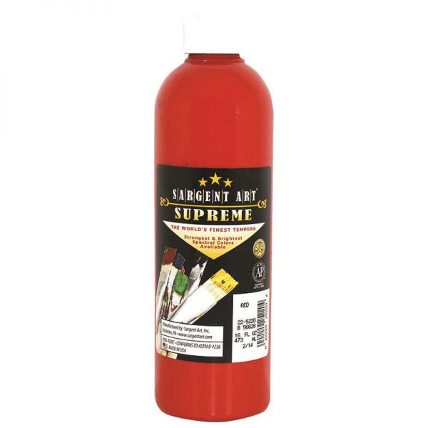 SARGENT ART INC. 16OZ SARGENT ART SUPREME RED SAR225220