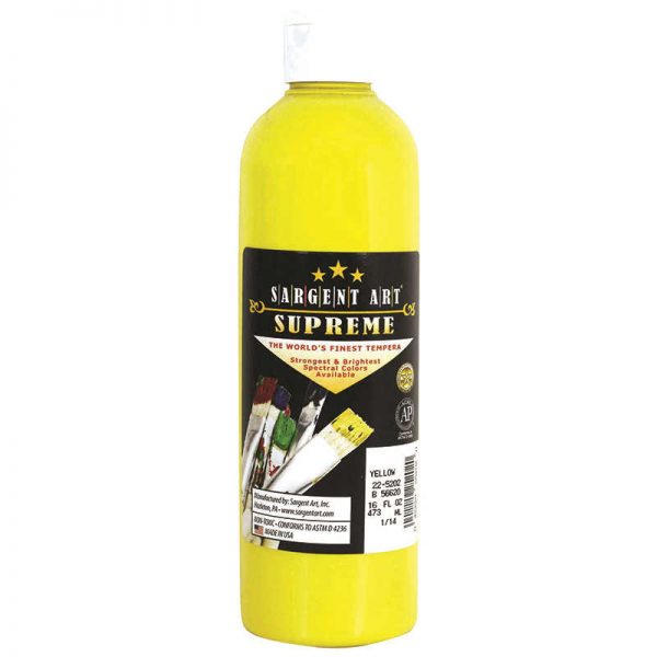 SARGENT ART INC. 16OZ SARGENT ART SUPREME YELLOW SAR225202