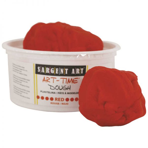 SARGENT ART INC. 1LB ART TIME DOUGH - RED SAR853120