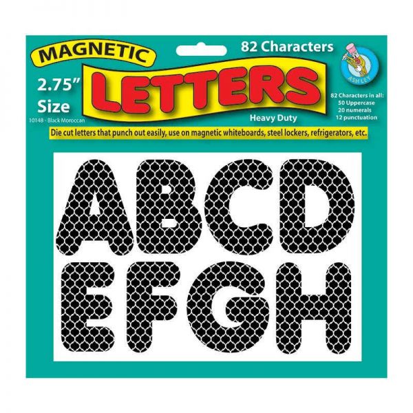ASHLEY PRODUCTIONS 2 3/4IN MOROCCAN DESIGNER MAGNETIC LETTERS ASH10148