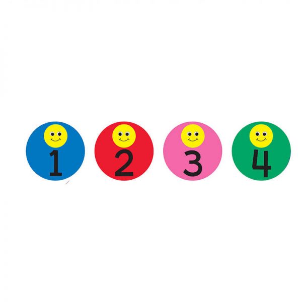 HYGLOSS PRODUCTS INC. 3IN SMILEY FACE DAYS CALENDAR CARDS 31PK HYG33910