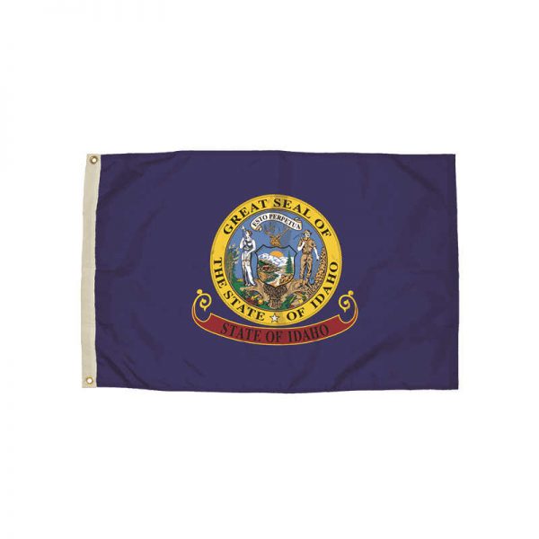 FLAGZONE LLC 3X5 NYLON IDAHO FLAG HEADING & GROMMETS FZ-2112051