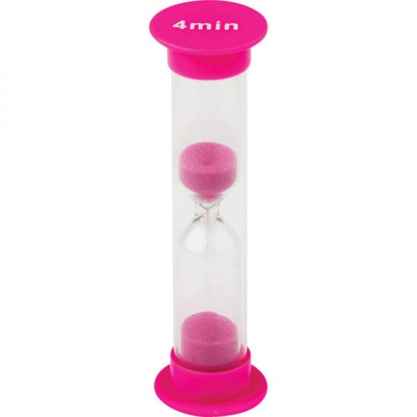 TEACHER CREATED RESOURCES 4 MINUTE SAND TIMERS SMALL TCR20696