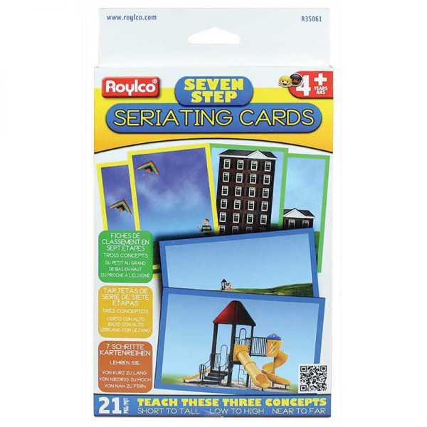 ROYLCO INC. 7-STEP SERIATION CARDS SET 1 R-35061