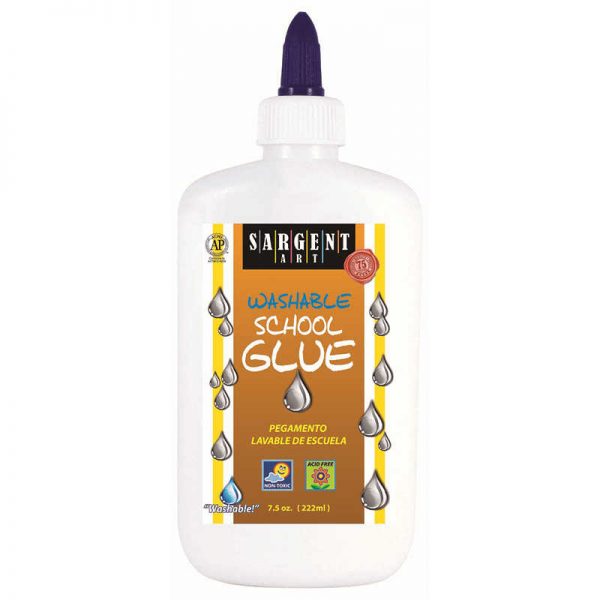 SARGENT ART INC. 8OZ SARGENT WASHABLE SCHOOL GLUE SAR221203