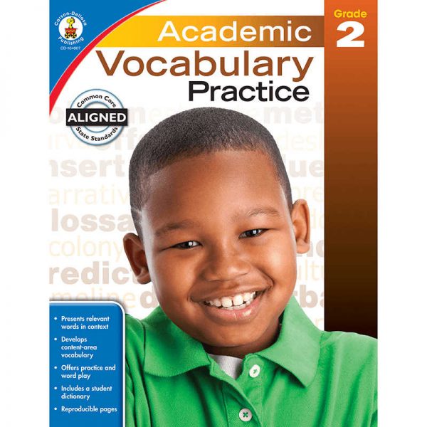 CARSON DELLOSA ACADEMIC VOCABULARY PRACTICE GRADE 2 CD-104807