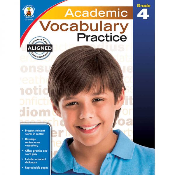 CARSON DELLOSA ACADEMIC VOCABULARY PRACTICE GRADE 4 CD-104809