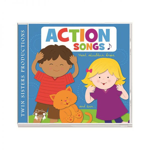 TWIN SISTER PRODUCTIONS ACTION SONGS CD TWIN603CD