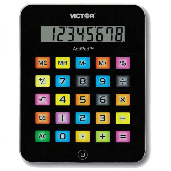 VICTOR TECHNOLOGY ADDPAD DESKTOP CALCULATOR 8 DIGIT VCT919