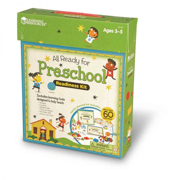 LEARNING RESOURCES ALL READY FOR PRESCHOOL READINESS KIT LER3477