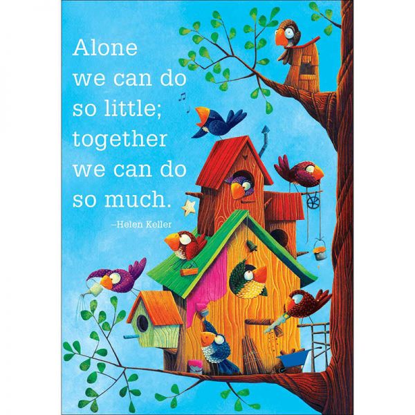 SCHOLASTIC TEACHING RESOURCES ALONE WE CAN POP CHART SC-581937