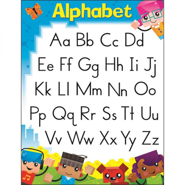 TREND ENTERPRISES INC. ALPHABET BLOCKSTARS LEARNING CHART T-38370