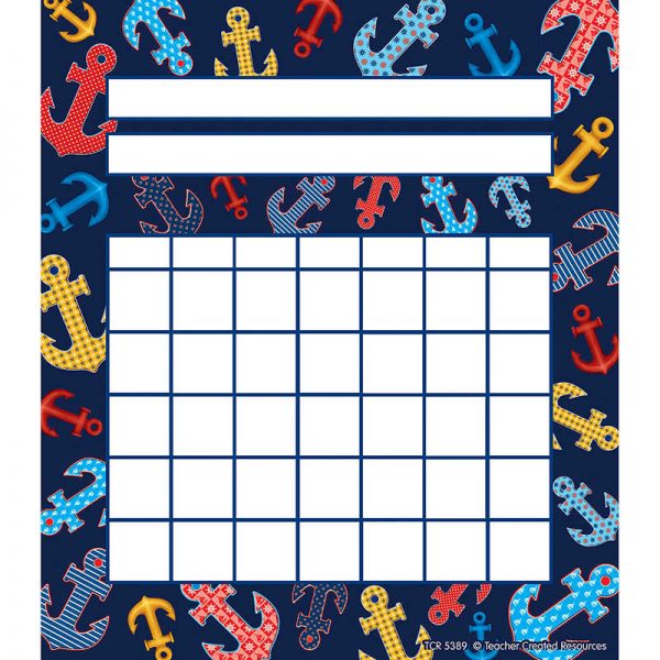 TEACHER CREATED RESOURCES ANCHORS INCENTIVE CHARTS TCR5389