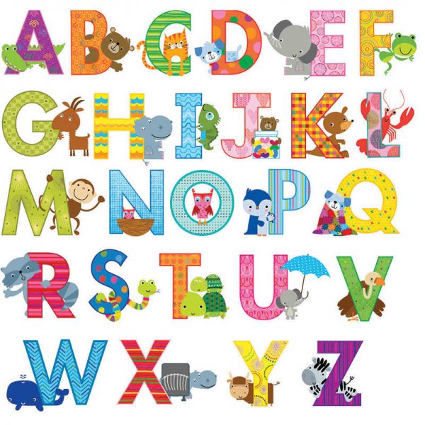 CREATIVE TEACHING PRESS ANIMAL ALPHABET STICKERS CTP4380