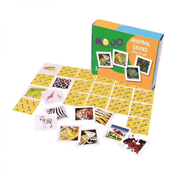 MOJO EDUCATION ANIMAL SKINS MATCH UP GAME MJ-350002