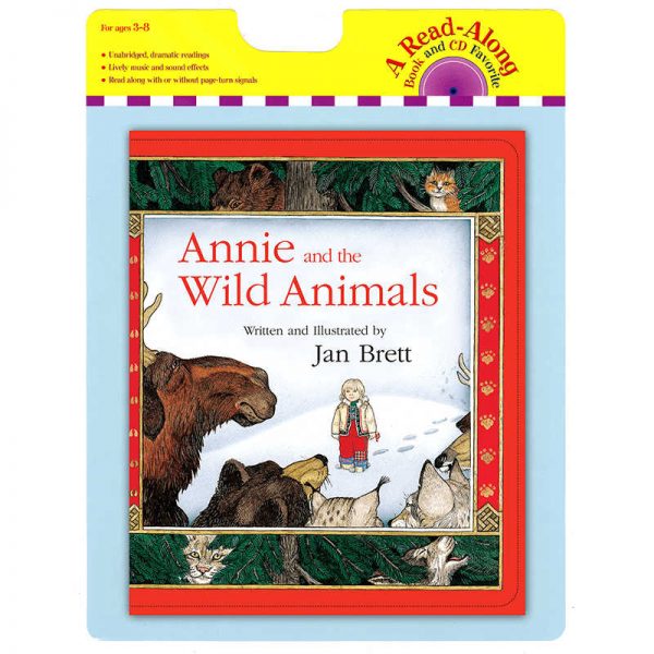 HOUGHTON MIFFLIN ANNIE AND THE WILD ANIMALS CARRY READ ALONG BOOK & CD HO-9780547850825