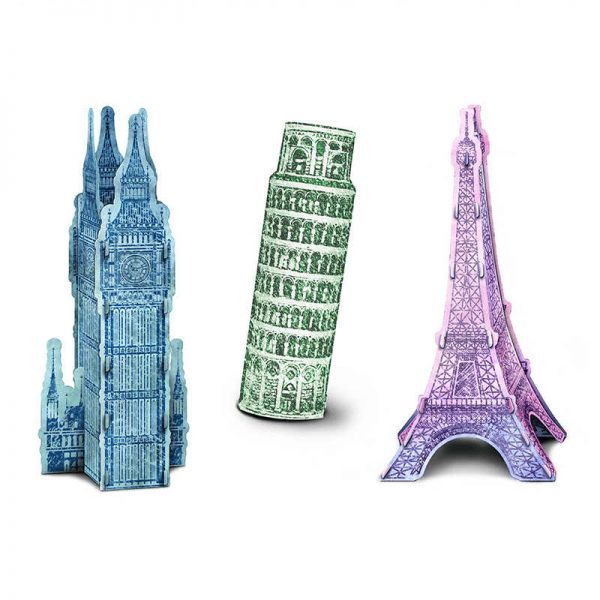 CHENILLE KRAFT COMPANY ARCHITECTURAL LANDMARKS EMBOSSED PAPER CK-4648