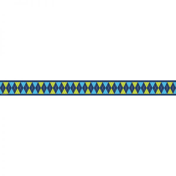 TEACHER CREATED RESOURCES ARGYLE STRAIGHT BORDER TRIM TCR4285