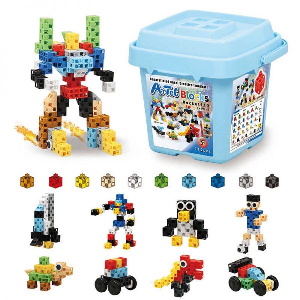 ARTEC EDUCATIONAL ARTEC BLOCKS 112 PIECE BUCKET ATC152204