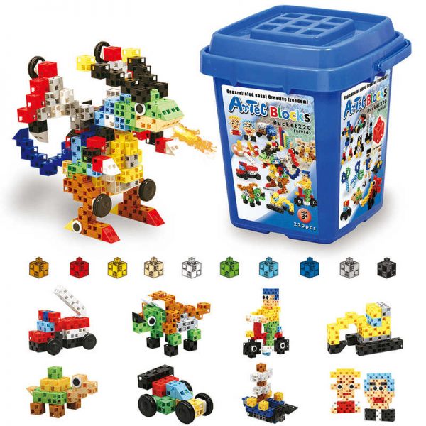 ARTEC EDUCATIONAL ARTEC BLOCKS 220 PIECE BUCKET ATC152202