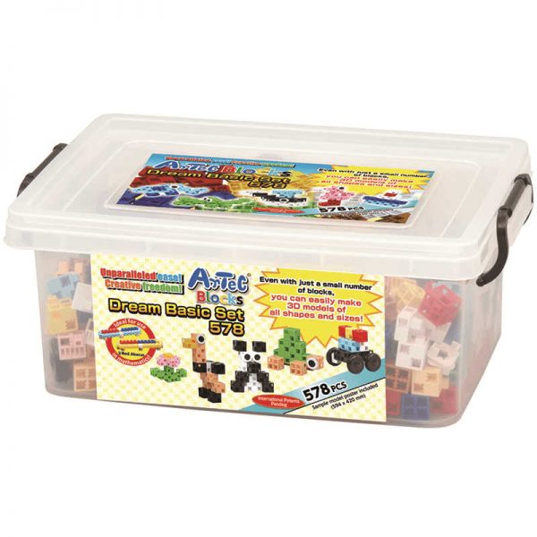 ARTEC EDUCATIONAL ARTEC BLOCKS 578 PIECE DREAM BASIC SET ATC152201