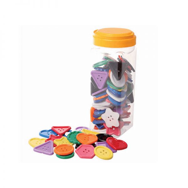 LEARNING ADVANTAGE ASSORTED LARGE BUTTONS 1LB CTU7173