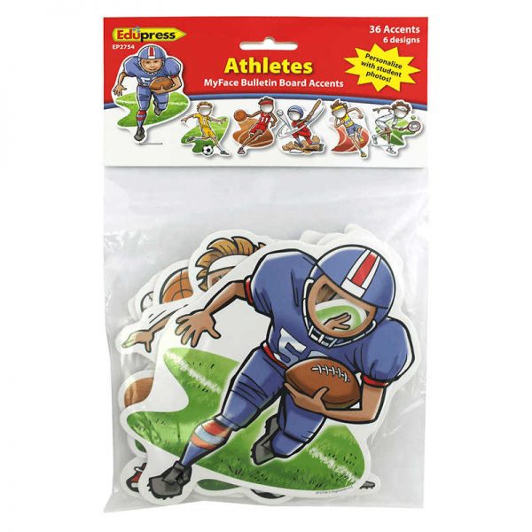 EDUPRESS ATHLETES MY FACE ACCENTS EP-2754