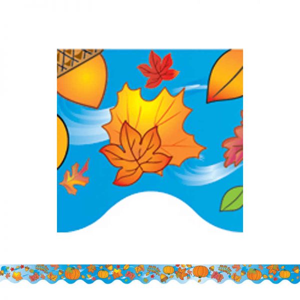 TEACHER CREATED RESOURCES AUTUMN BORDER TRIM TCR4127