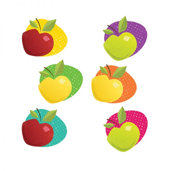 EDUPRESS AWESOME APPLES ACCENTS EP-367