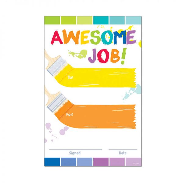CREATIVE TEACHING PRESS AWESOME JOB AWARDS - PAINT CTP1373