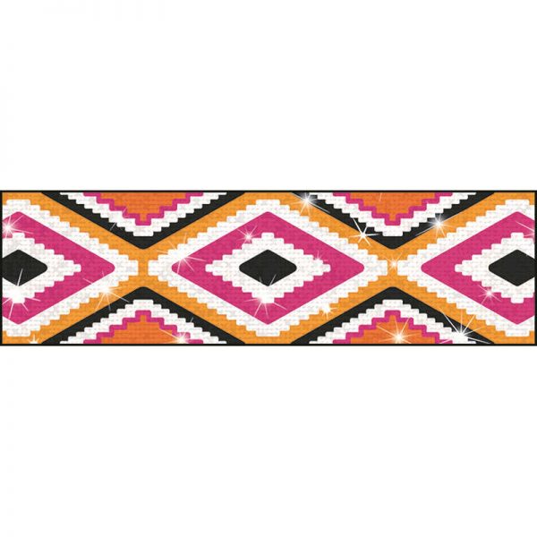 TREND ENTERPRISES INC. AZTEC ORANGE SPARKLE PLUS BOLDER BORDERS T-85433