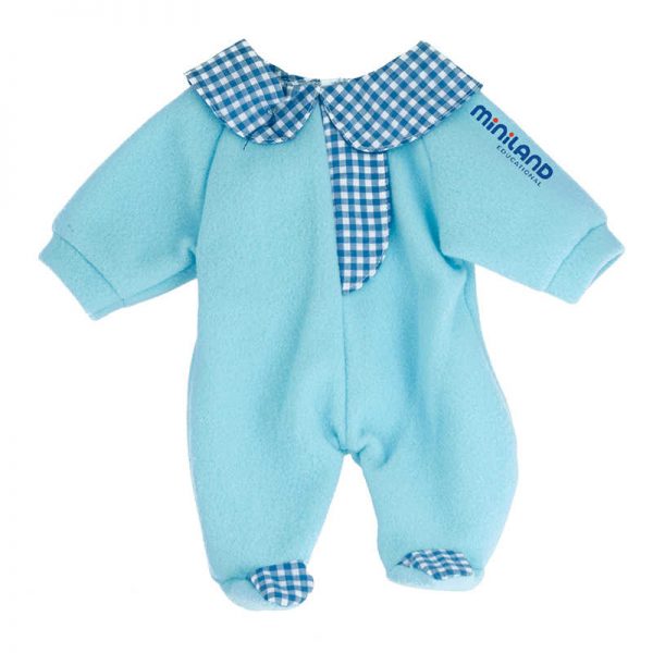 MINILAND EDUCATIONAL CORPORATION BABY DOLL CLOTHES BLUE PAJAMAS MLE31524