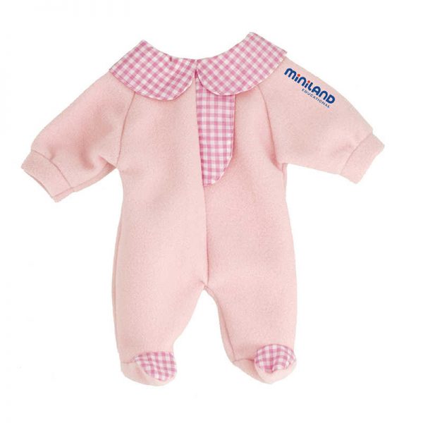 MINILAND EDUCATIONAL CORPORATION BABY DOLL CLOTHES PINK PAJAMAS MLE31525