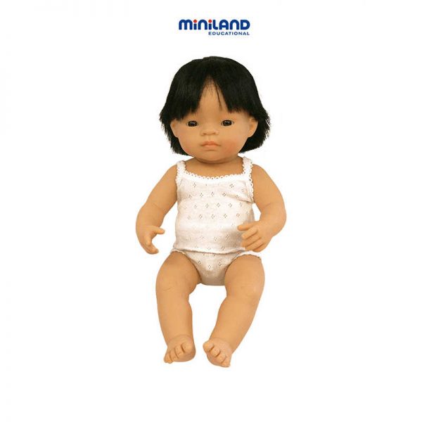 MINILAND EDUCATIONAL CORPORATION BABY DOLLS ASIAN BOY MLE31155