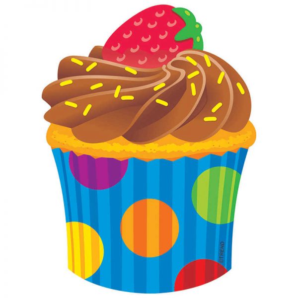 TREND ENTERPRISES INC. BAKE SHOP CUPCAKE CLASSIC ACCENTS T-10111