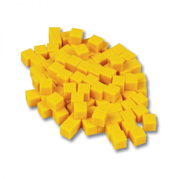 LEARNING ADVANTAGE BASE TEN UNITS YELLOW SET OF 100 CTU7410