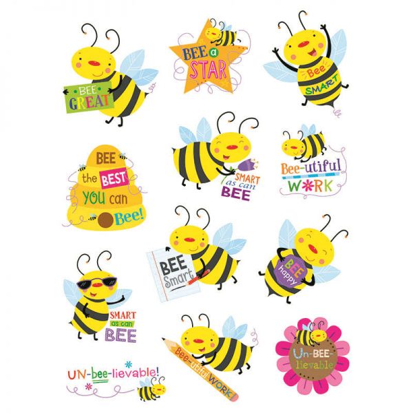 CREATIVE TEACHING PRESS BEE REWARDED STICKERS CTP4403