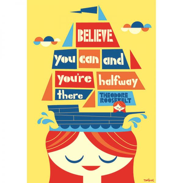 SCHOLASTIC TEACHING RESOURCES BELIEVE YOU CAN POP CHART SC-565378