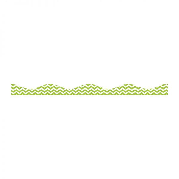 ASHLEY PRODUCTIONS BIG MAGNETIC BORDER LIME CHEVRON ASH11116