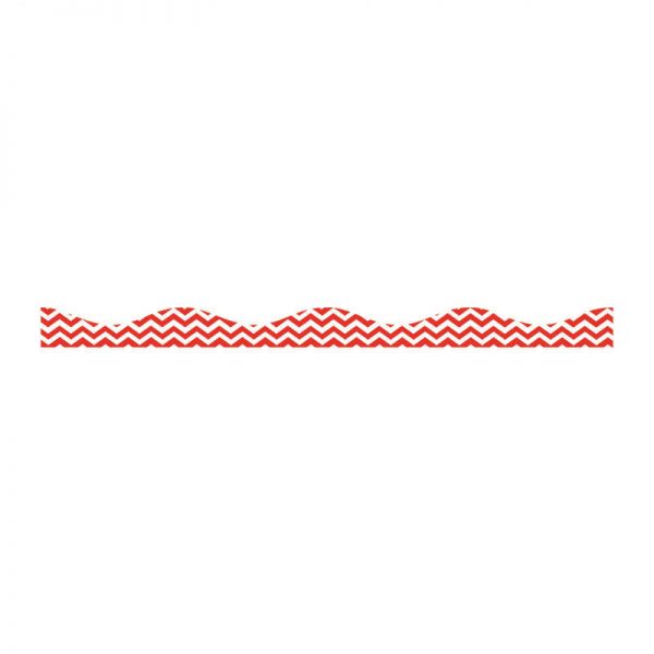 ASHLEY PRODUCTIONS BIG MAGNETIC BORDER RED CHEVRON ASH11119