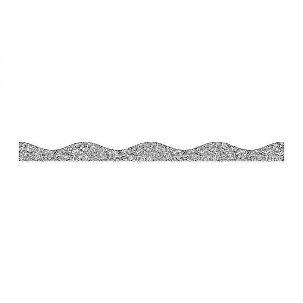 ASHLEY PRODUCTIONS BIG MAGNETIC BORDER SILVER SPARKLE ASH30201