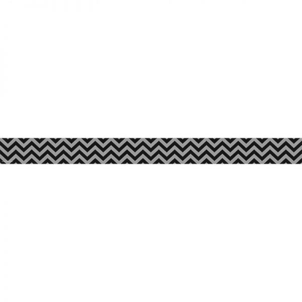 TEACHER CREATED RESOURCES BLACK CHEVRON STRAIGHT BORDER TRIM TCR5472